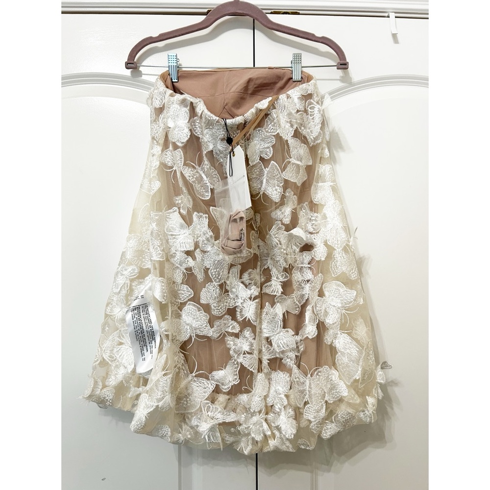 NWT Anthropologie Dress The Population Sachi Sleeveless Butterfly Mini Dress - Picture 9 of 11